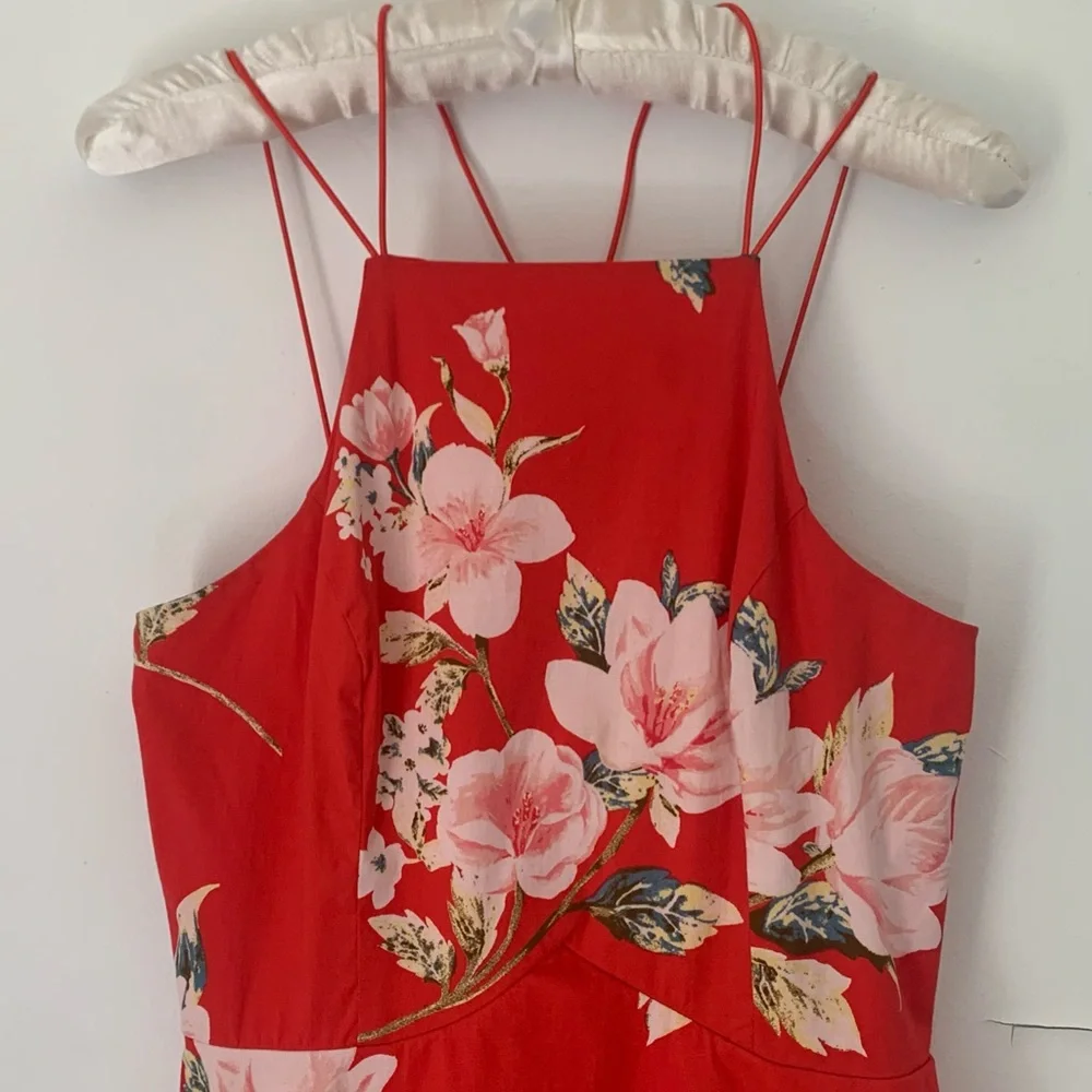 Charlotte Russe Strappy Fit & Flare Mini Dress